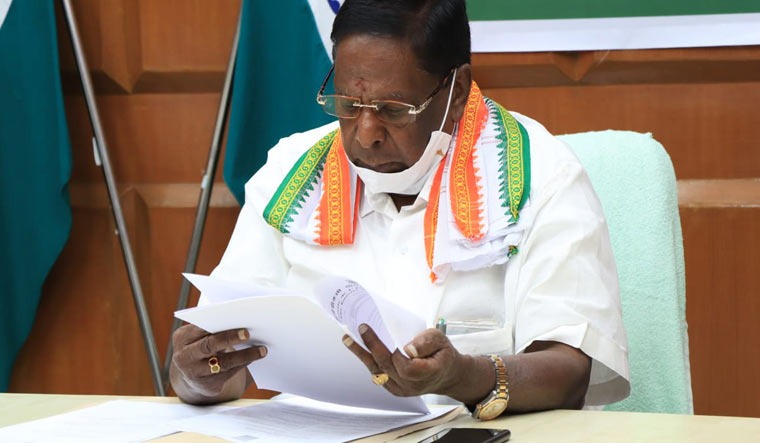 Two more MLAs quit in Puducherry; govt's strength drops to 11