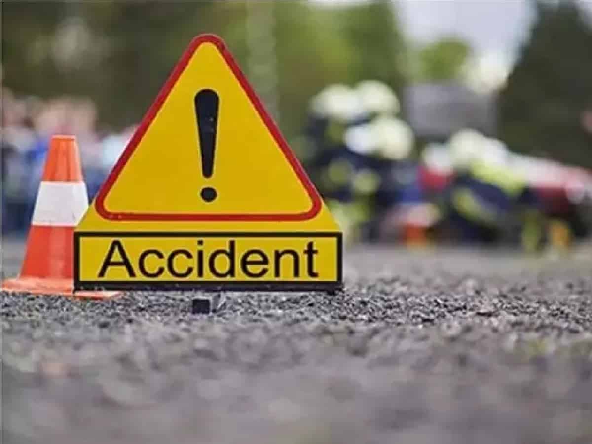 Accident-2 Mini Tourist Bus Turned Over in Andhra-Odisha Border, Four Died