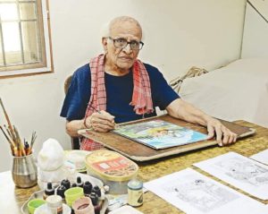 Eminent Cartoonist KC Shivashankar