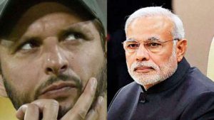 Former Pakistan Cricketer Shahid Afridi Says no Chance Of India Pakistan Bilateral Series Till Modi Is In Power