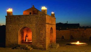 Azerbaijan Ancient Durga Temple Now Called Temple Of Fire Ateshgah