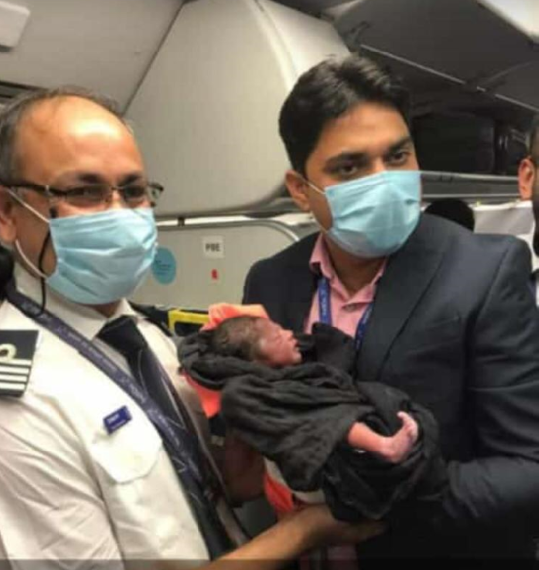 Baby Boy Born On Board Indigo Delhi Bengaluru Flight