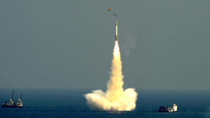 Land Version Of Ballistic Missile K-15 Tested 