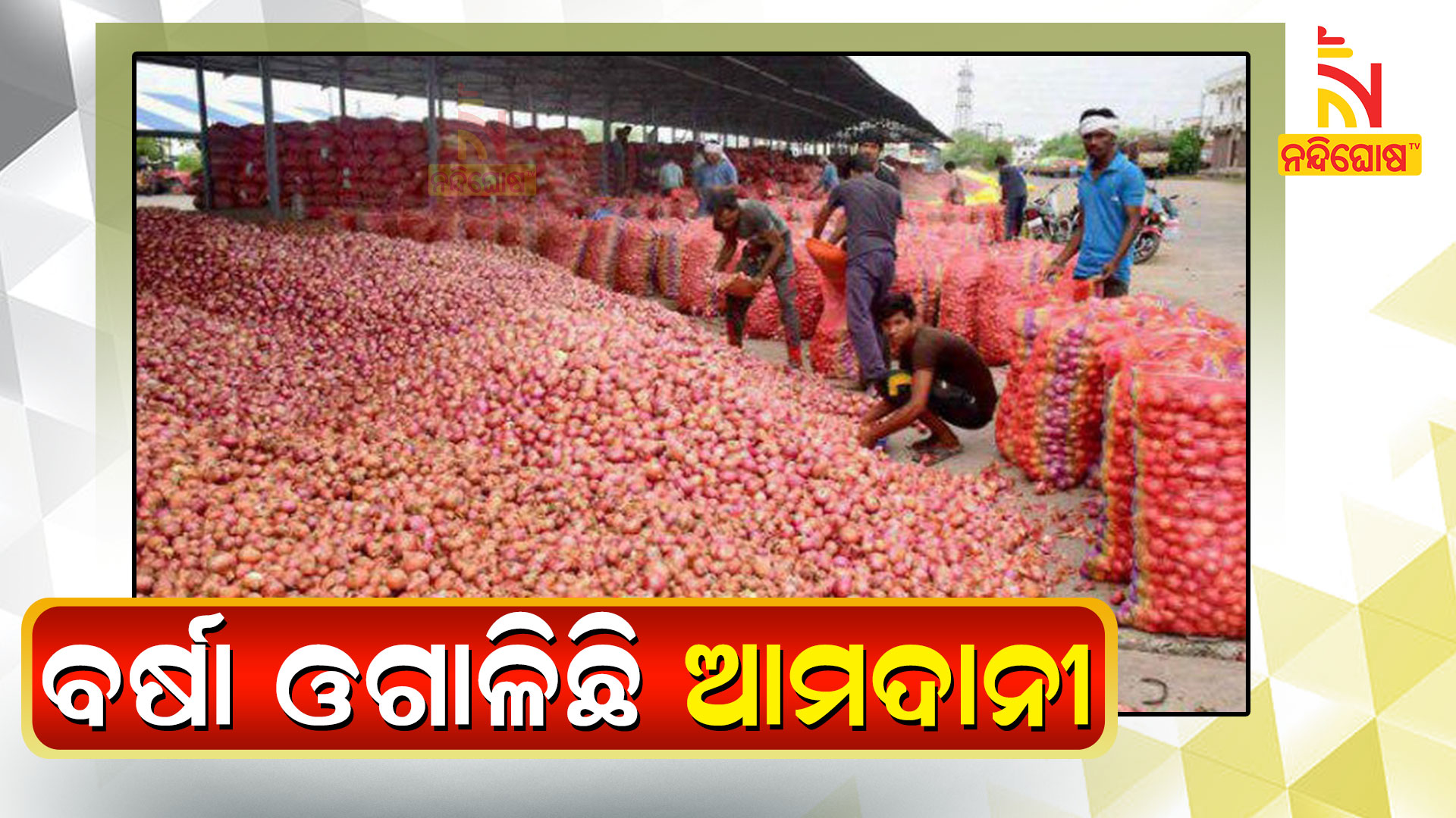 Onion Price Hiked In State 80 Rupess In Last 15 Days