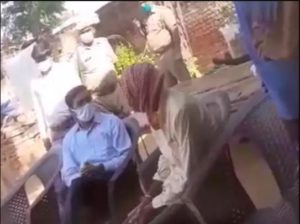 Video Of Hathras DM And Victim Father Goes Viral