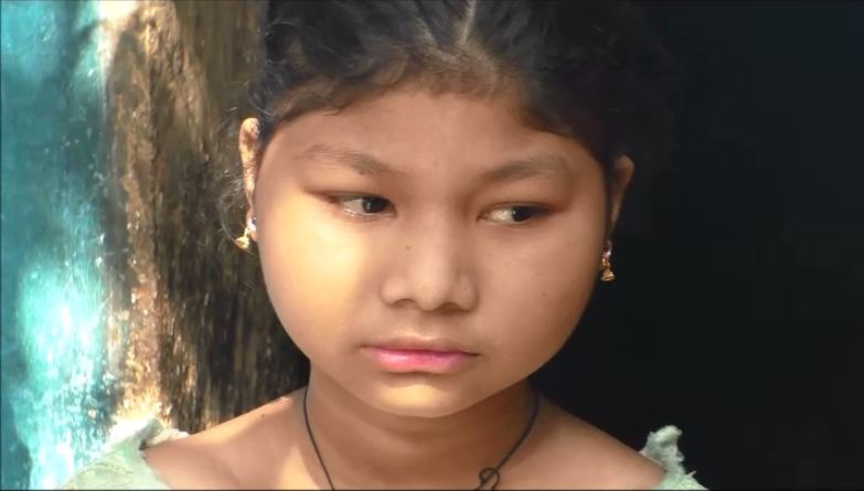 Girl Eating Clay Seens 5 Years In Malkangiri District