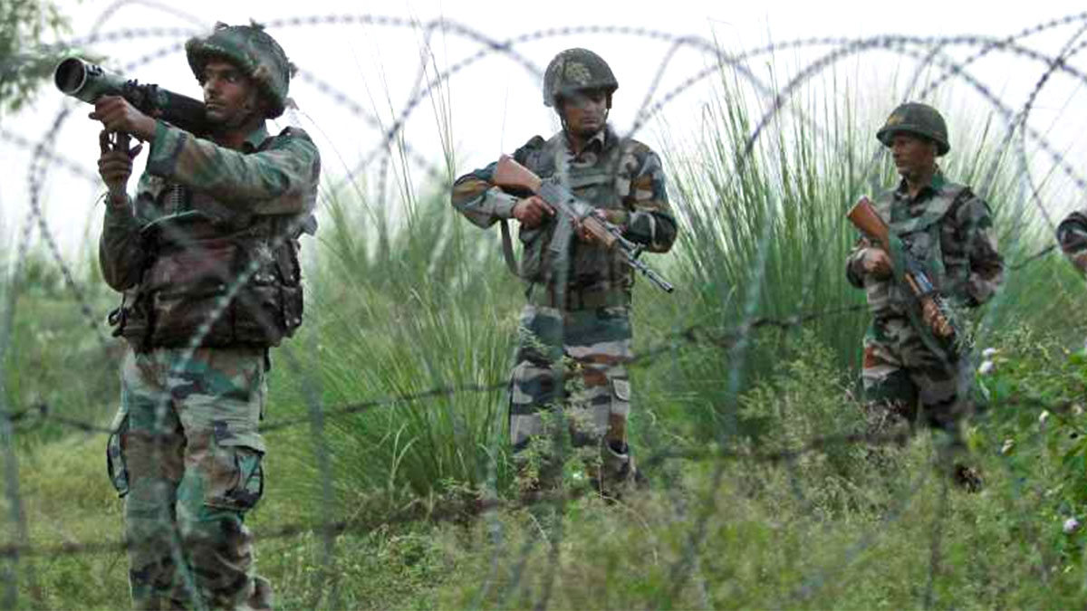 Jammu Kashmir Nowshera Sector Ceasefire Violation Soldiers Killed