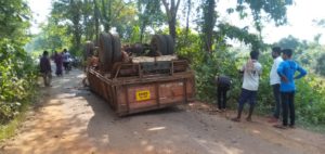 Truck Accident In Morada Road, Two Dead Three Injured 