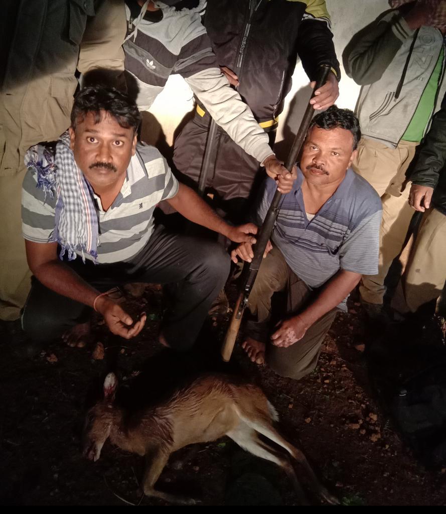 2 Constable Of Balasore Police Arrested By Forest Department For Hunting  
