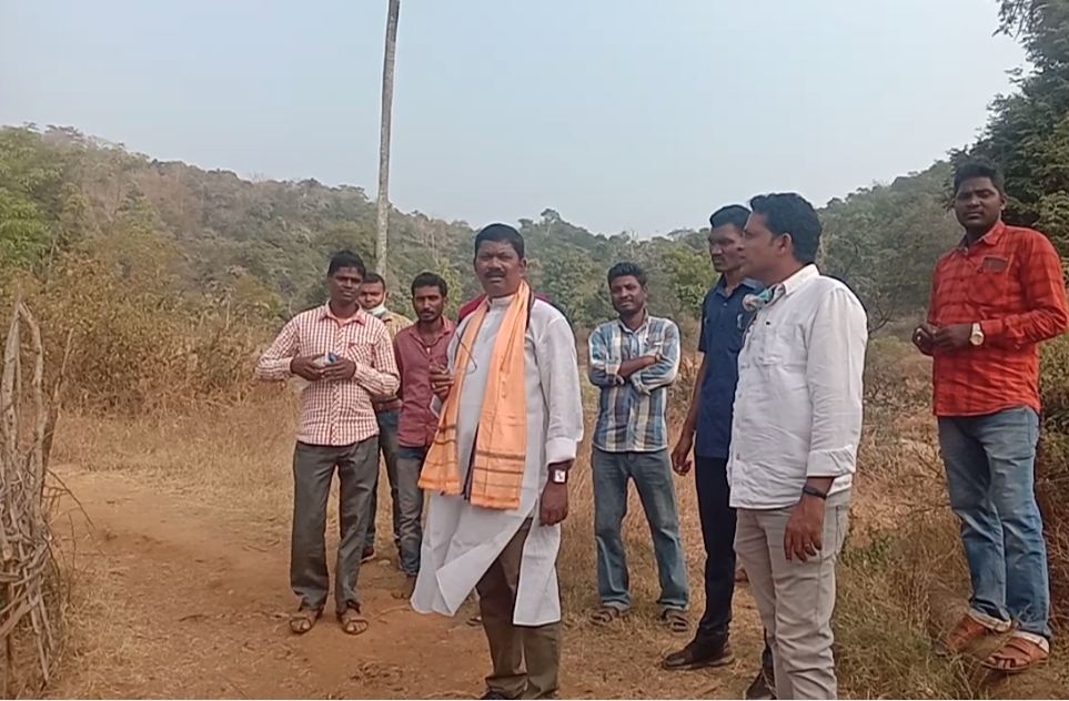 Athamallick MLA Ramesh Chandra Sai Visits Remote Area Tentuli Khol