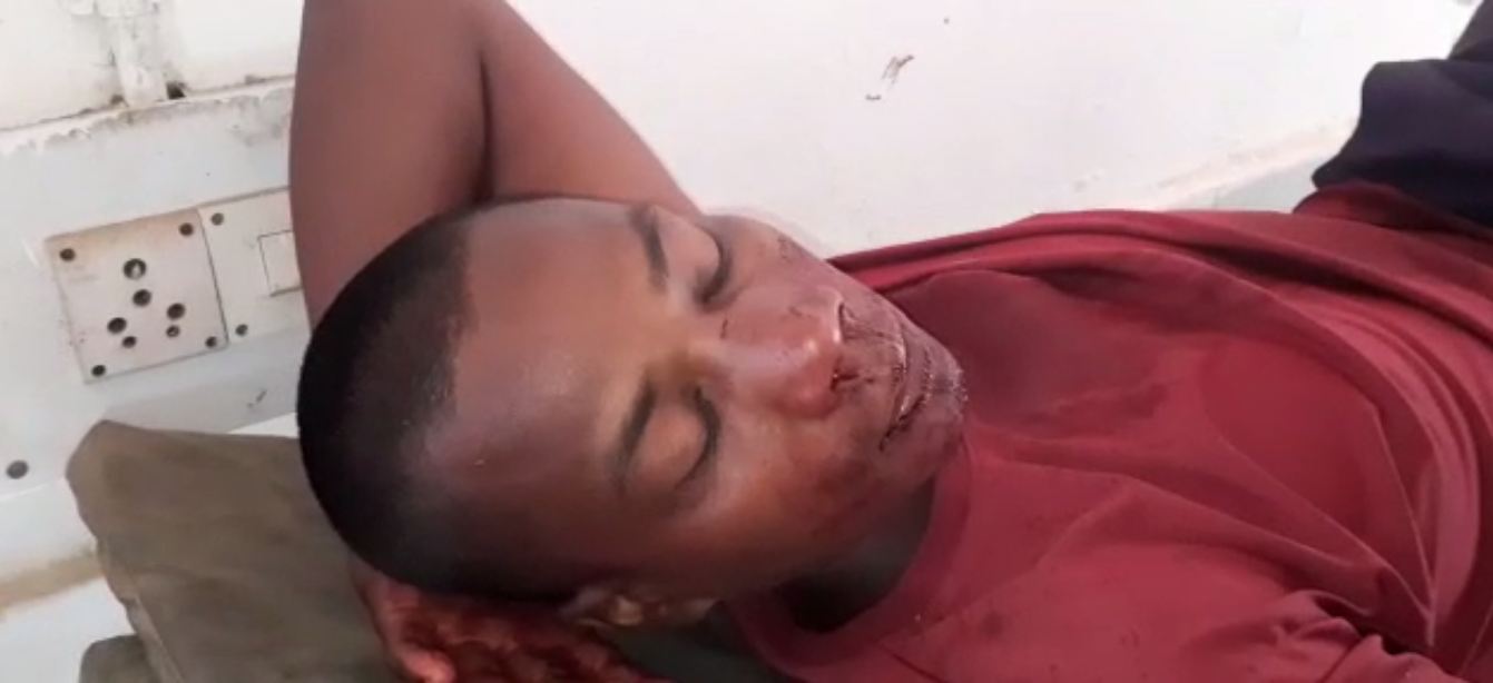 Baripada Jamada Police Beaten Youth For Not Wearing Helmet