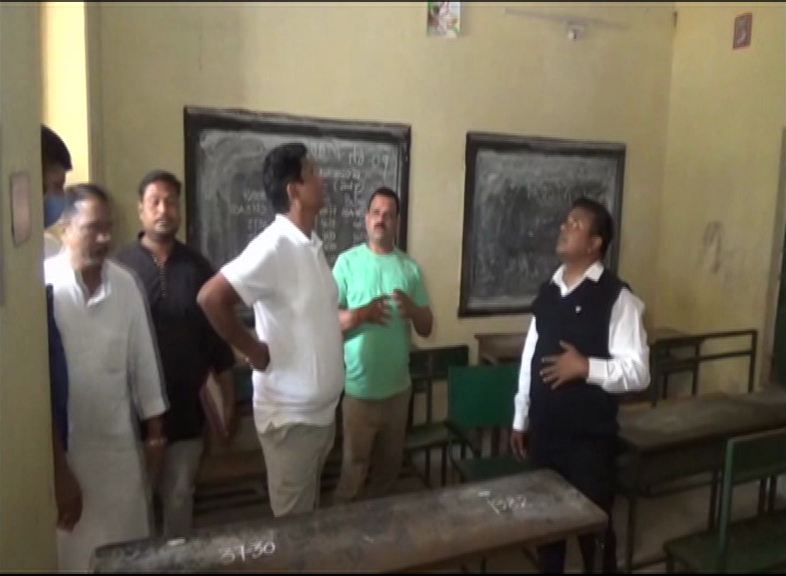 Jajpur MLA Visits His Adopted MKC High School In Baripada