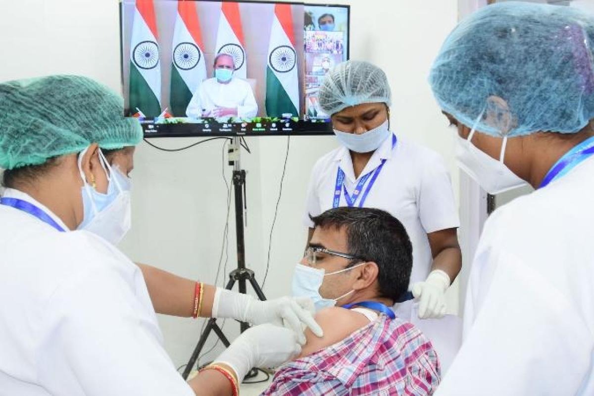 Odisha Has Successfully Administered More Than 5 Lakh Doses of COVID19 vaccine