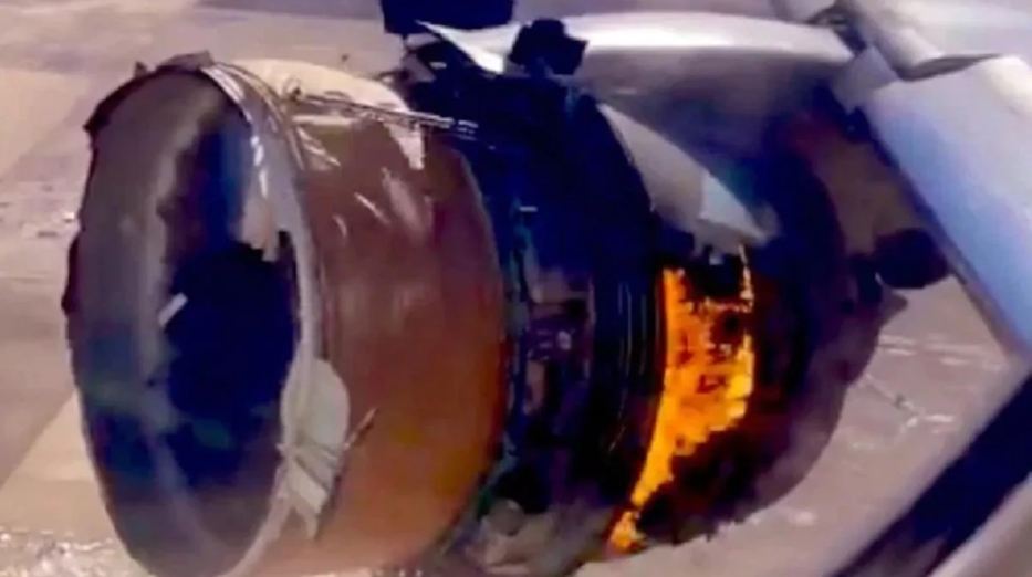  United Airlines plane with more than 230 people on board suffers engine failure