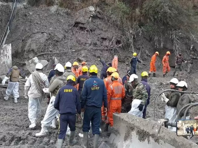 Utarakhand Glacier Lake Outburst Rescue Operation Goes On Tunnels Near Tapovan