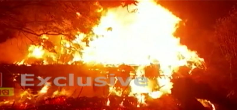 Mother Burnt Alive, Daughter Critical After Fire Catches House In Bhadrak