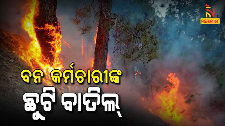 Odisha Govt Cancels leave of field forest officials in all divisions