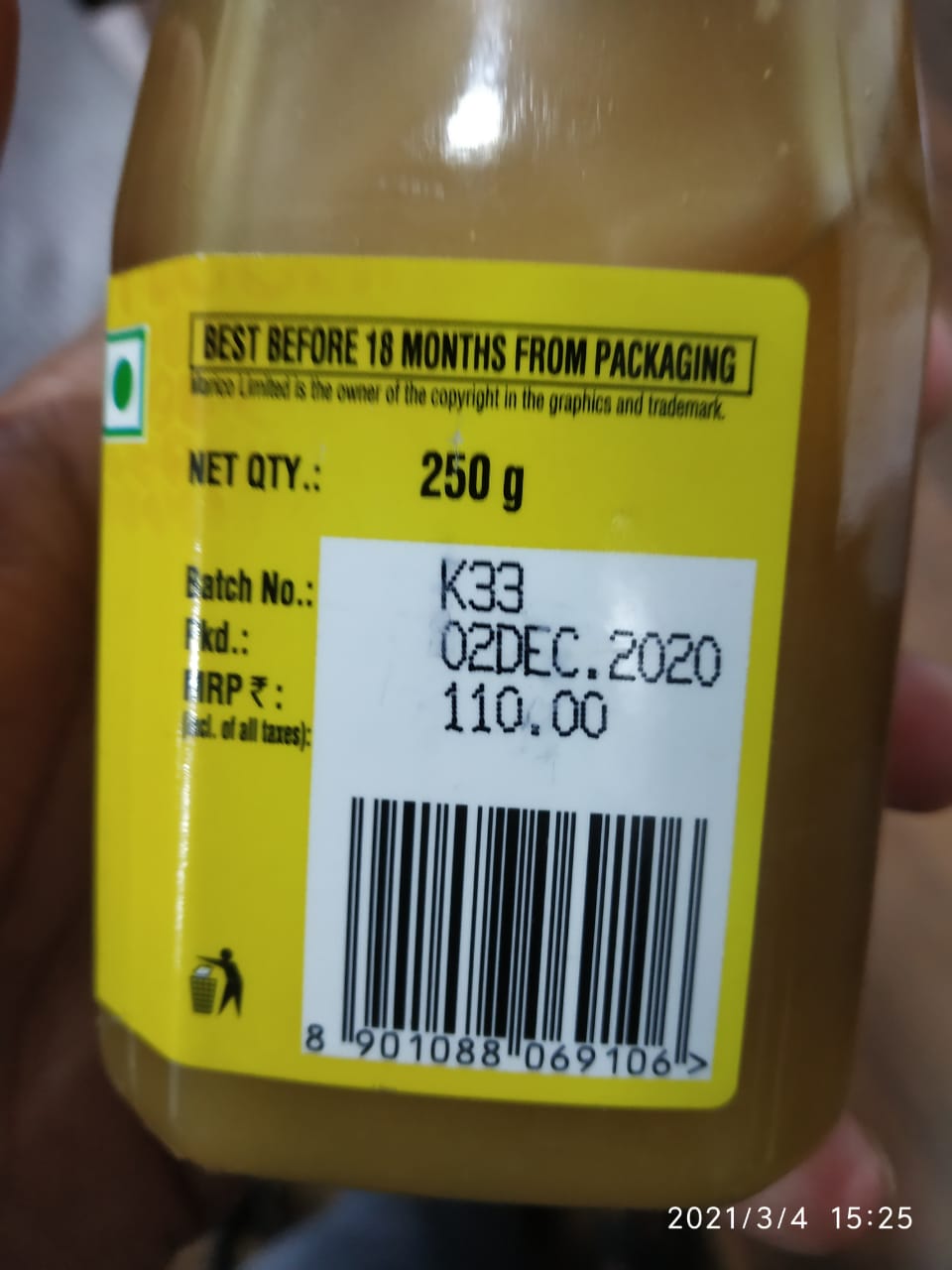 Saffola Supplies Sugar Syrup As Honey In Online 