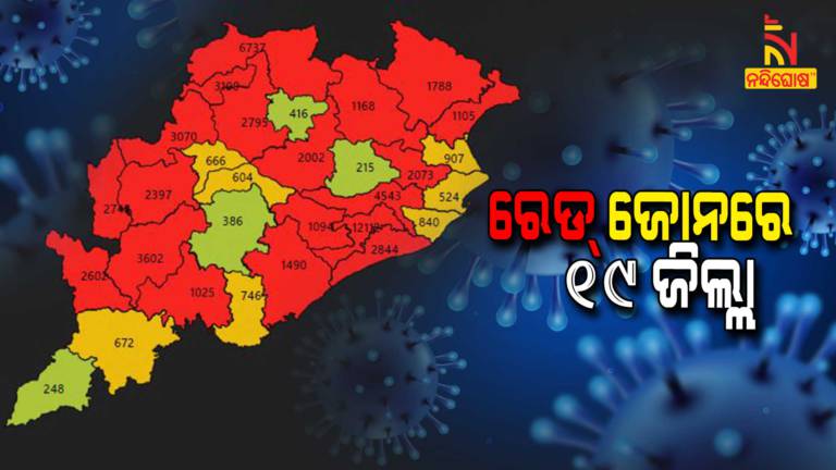 19 District Of Odisha In Covid Red Zone