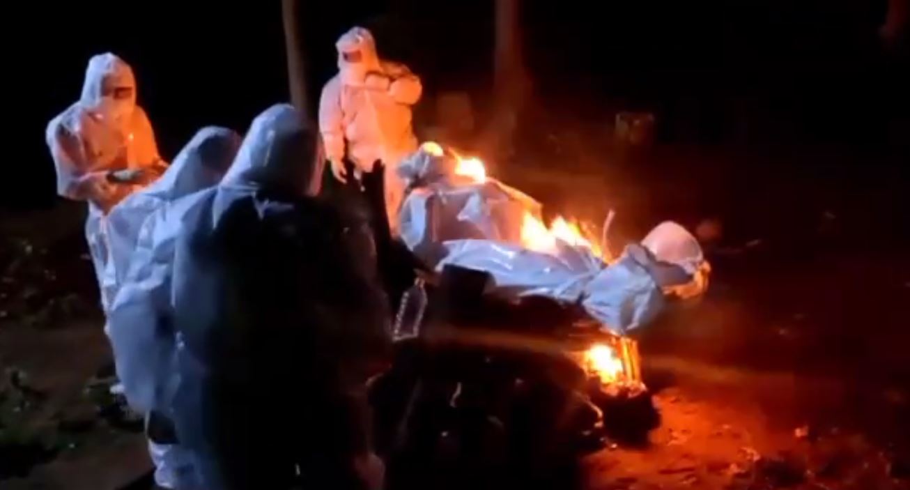 Bhanjanagar Sub Collector Done Funeral Of Covid Suspect Body