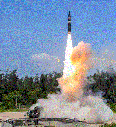 India successfully test-fired the Agni-Prime missile