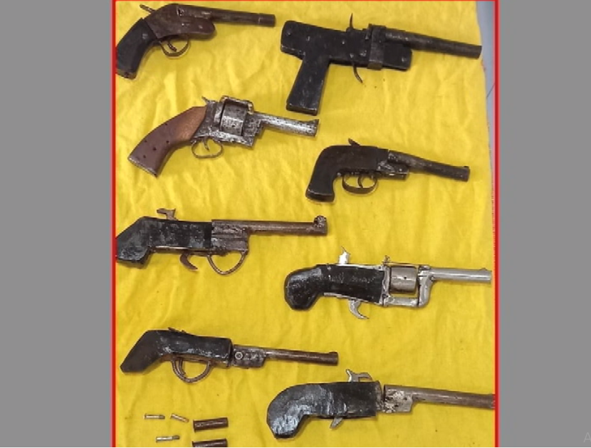 STF Seized 8 Country Made Gun From Angul