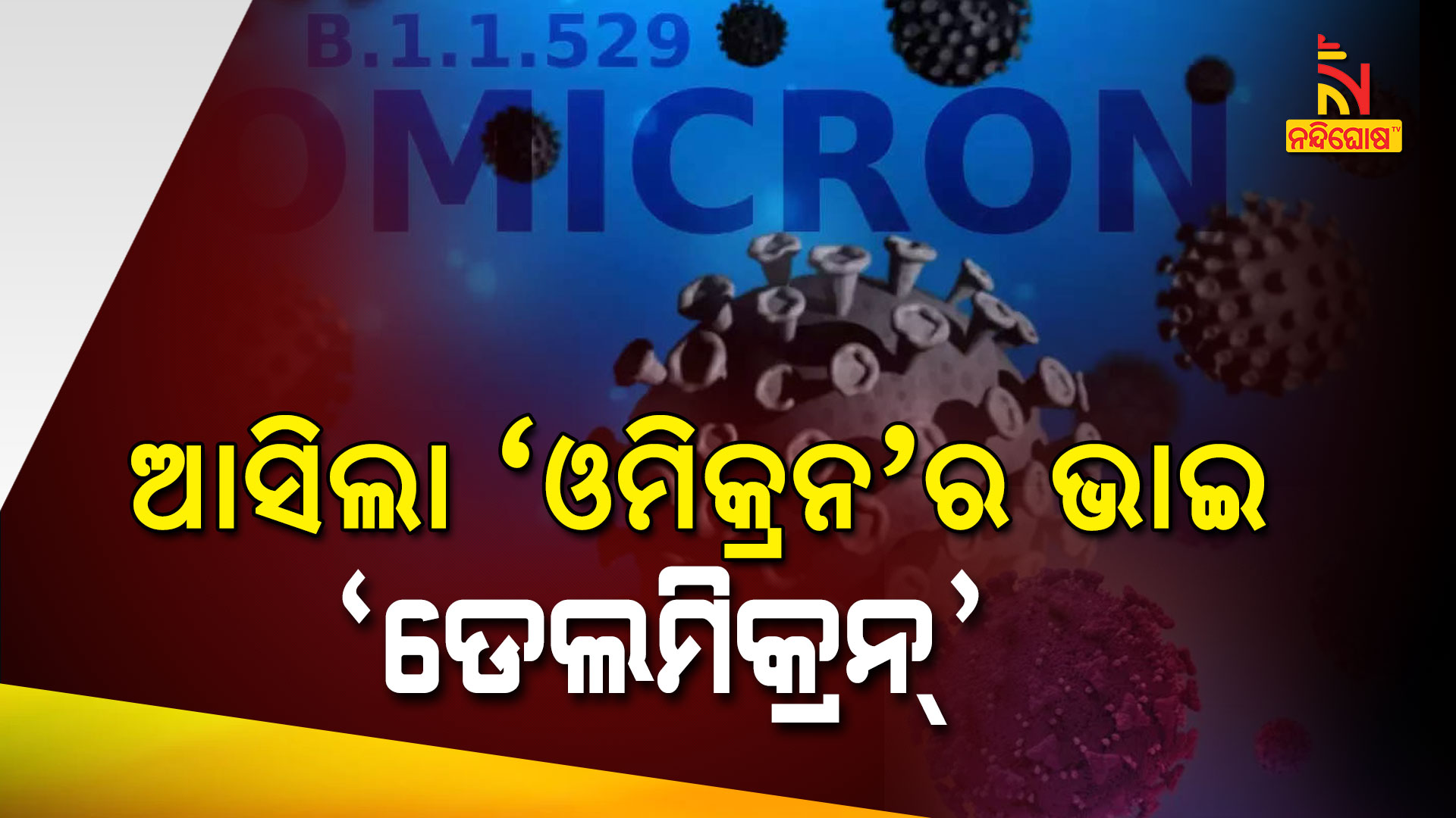 ଆସିଲା-‘ଓମିକ୍ରନ’ର-ଭାଇ-‘ଡେଲମିକ୍ରନ୍’'