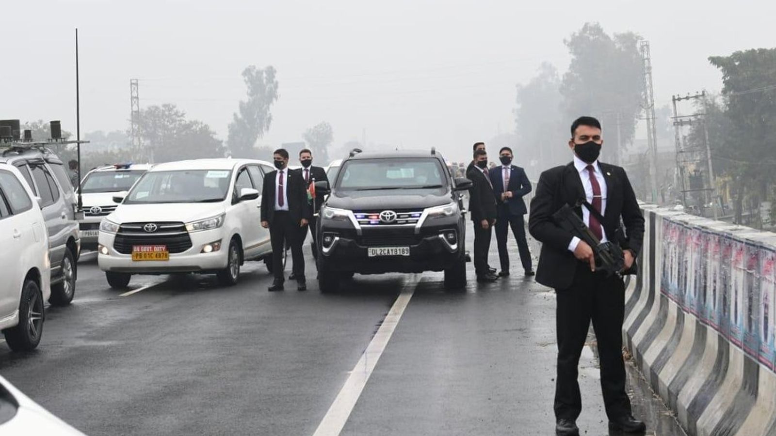 PM-Modi-Punjab-security-lapse l Probe Agencies And Punjab Police To Preserve The