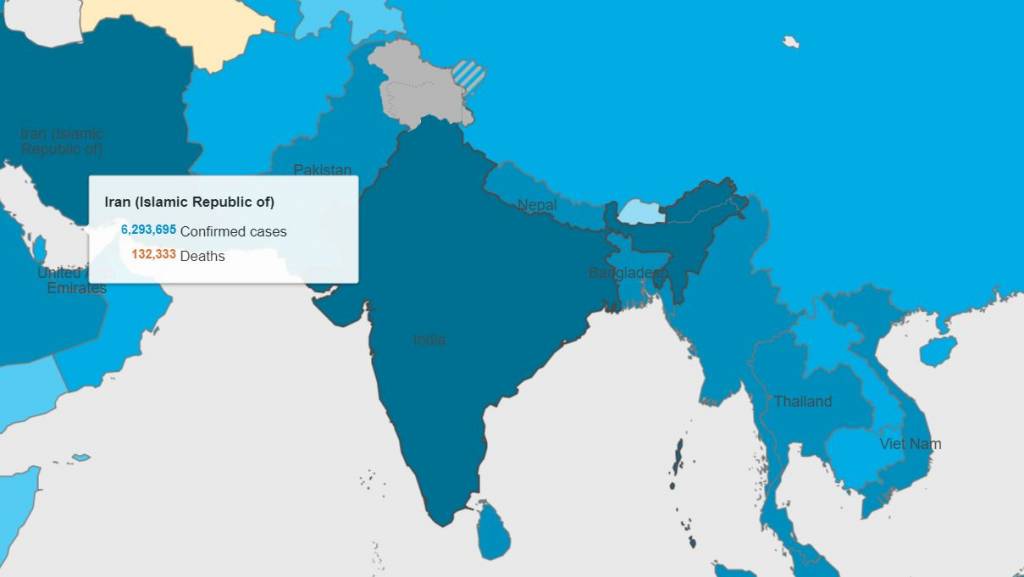 WHO Map Shows Jammu And Kashmir As Part Of China And Pakistan 1 1024x577 