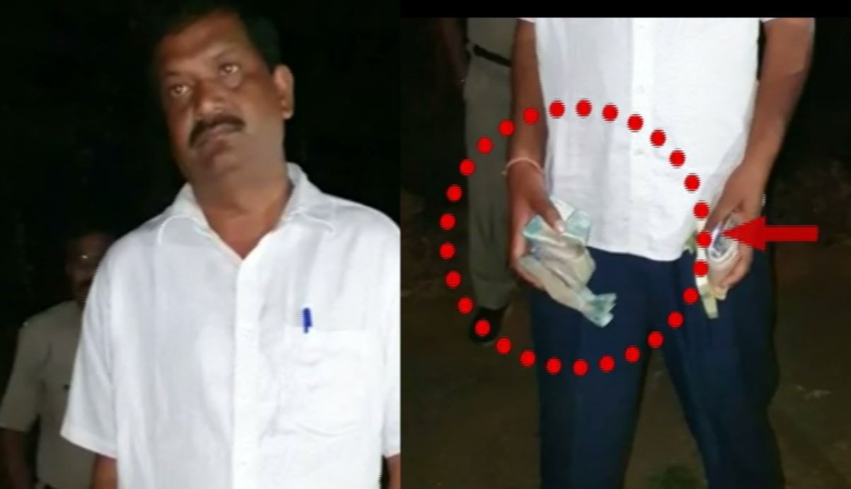 Villagers Detained BJP Zilla Parishad Aspirant During Money Distributing For Panchayat Vote