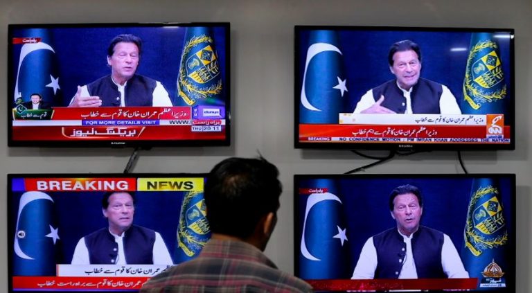 Pakistan Imran Khan Viral Video PM Abuse Phone Caller