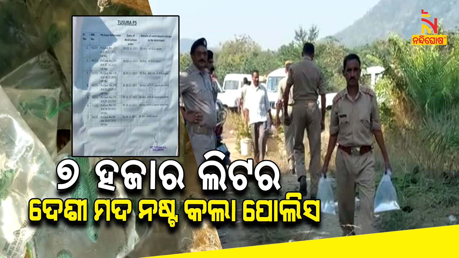 ୭-ହଜାର-ଲିଟର-ଦେଶୀ-ମଦ-ନଷ୍ଟ-କଲା-ପୋଲିସ