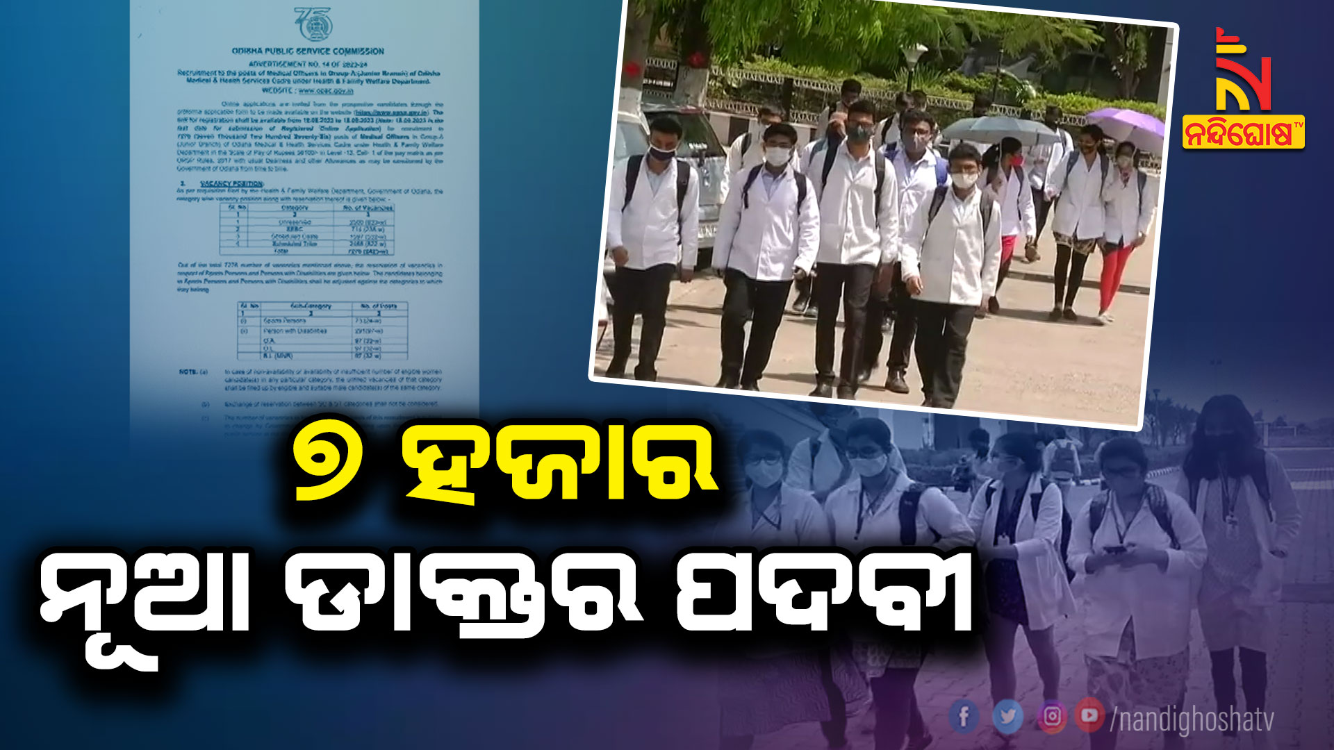 ୭-ହଜାର-ନୂଆ-ଡାକ୍ତର-ପଦବୀ
