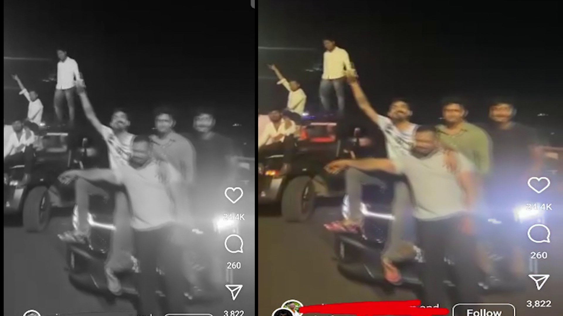 ଭାଇ ବନିବା ପାଇଁ ରାଜରାସ୍ତାରେ କାର ଷ୍ଟଣ୍ଟ