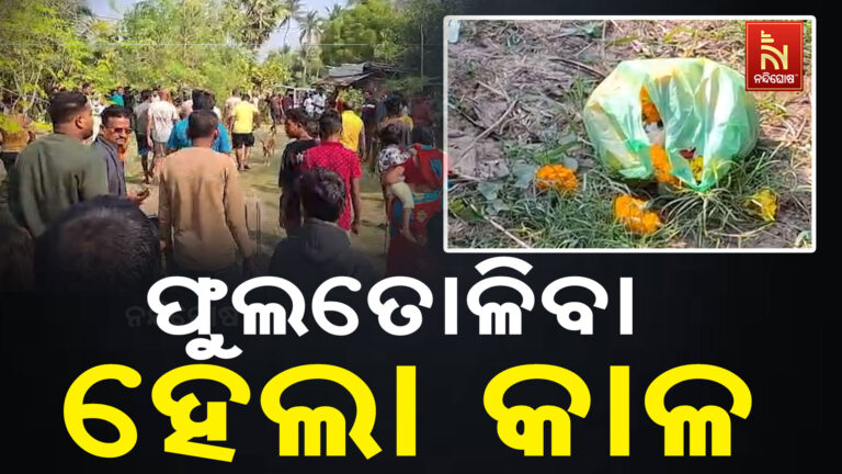 ପଡୋଶୀଙ୍କ ବାଡ଼ିରୁ ଫୁଲତୋଳିବା ହେଲା କାଳ ; ବିଦ୍ୟୁତ୍ ଆଘାତରେ ଆସି ଯୁବକ ମୃତ