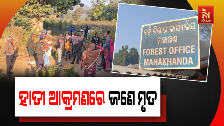 ହାତୀ ଆକ୍ରମଣରେ ଜଣେ ମୃତ, ୨ ଆହତ