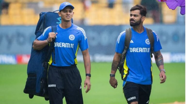 ପଡ଼ିଆରେ ଜୟସ୍ବାଲଙ୍କୁ ଏମିତି କହିଲେ ବିରାଟ, ଦେଖନ୍ତୁ ଭାଇରାଲ ଭିଡିଓ..