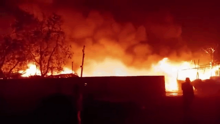 ପଶ୍ଚିମବଙ୍ଗ ଉତ୍ତର ୨୪ ପରଗଣା ଜିଲ୍ଲାରେ ଭୟଙ୍କର ଅଗ୍ନିକାଣ୍ଡ