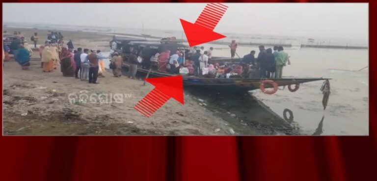 ଚିଲିକାରେ ବିପଦ ସଂକୁଳ ଯାତ୍ରା: ଭୟଭୀତ ଅବସ୍ଥାରେ ଯାତ୍ରୀ