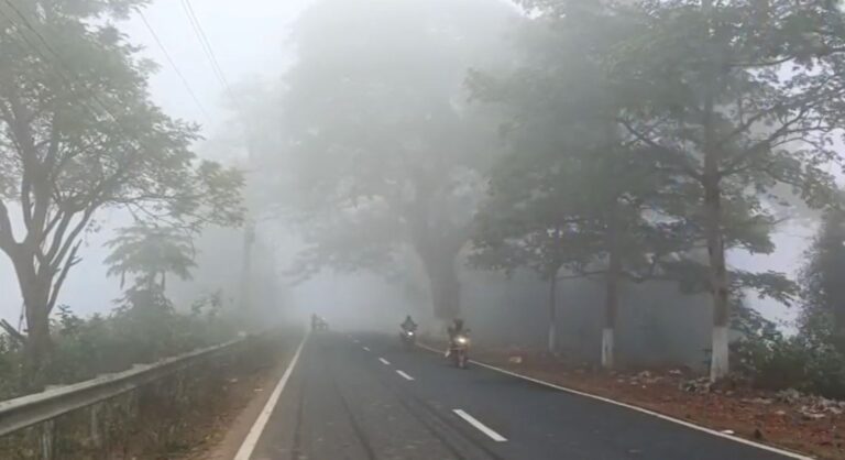 ଭୋରରୁ ଓଡ଼ିଶାକୁ ଢାଙ୍କିଦେଲା କୁହୁଡି, ବିଭିନ୍ନ ସ୍ଥାନରେ ଯାତାୟତ ବାଧାପ୍ରାପ୍ତ