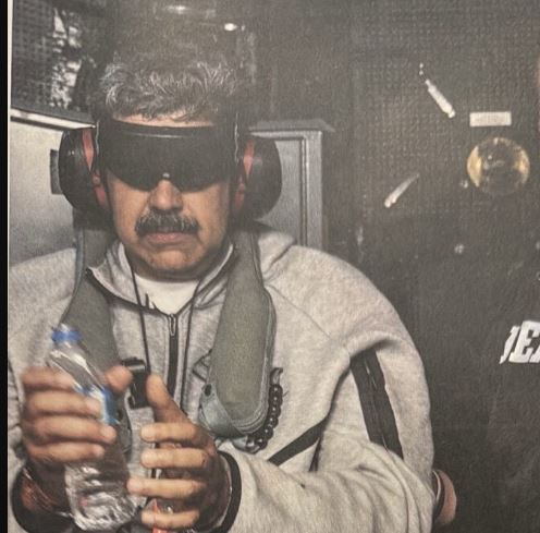 ଭେନେଜୁଏଲା ରାଷ୍ଟ୍ରପତିଙ୍କୁ ଗିରଫ କରିବାର ପ୍ରଥମ ଫଟୋ ଛାଡ଼ିଲା ଆମେରିକା