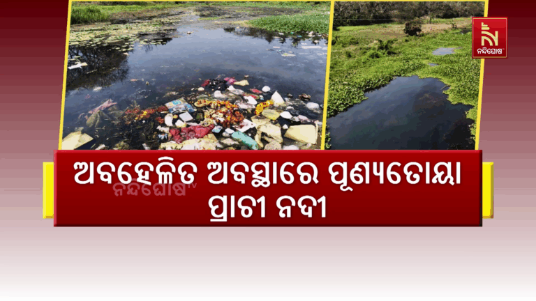 ଅବହେଳିତ ଅବସ୍ଥାରେ ପୂଣ୍ୟତୋୟା ପ୍ରାଚୀ ନଦୀ