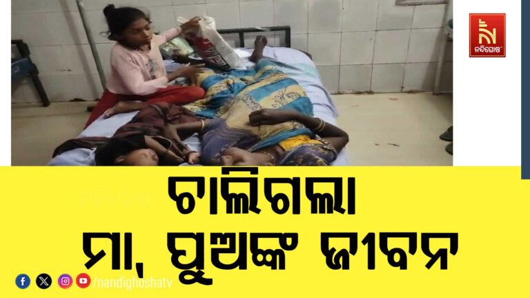 ଲୁହା ରଡ଼ ଖସିଯିବାରୁ ଚାଲିଗଲା ମା ଓ ପୁଅଙ୍କ ଜୀବନ
