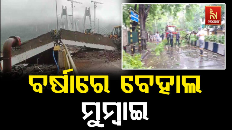 ଥମୁନି ମାୟାନଗରୀରେ ବର୍ଷା ବିତ୍ପାତ ; ଆଜି ଲଗାଣ ବର୍ଷା ଯୋଗୁ ଗୁରୁତର ବାଧାପ୍ରାପ୍ତ ହୋଇଛି ବସ, ବିମାନ ଓ ଟ୍ରେନ ସେବା