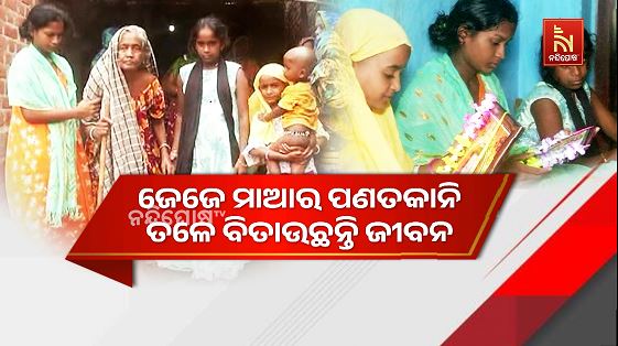 ବାପା-ମା’ଙ୍କୁ ହରାଇ ବେସାହାରା ୪ ପିଲା, ୭୫ ବର୍ଷୀୟ ଜେଜେମା’ଙ୍କ ଭରସାରେ ଜୀବନ