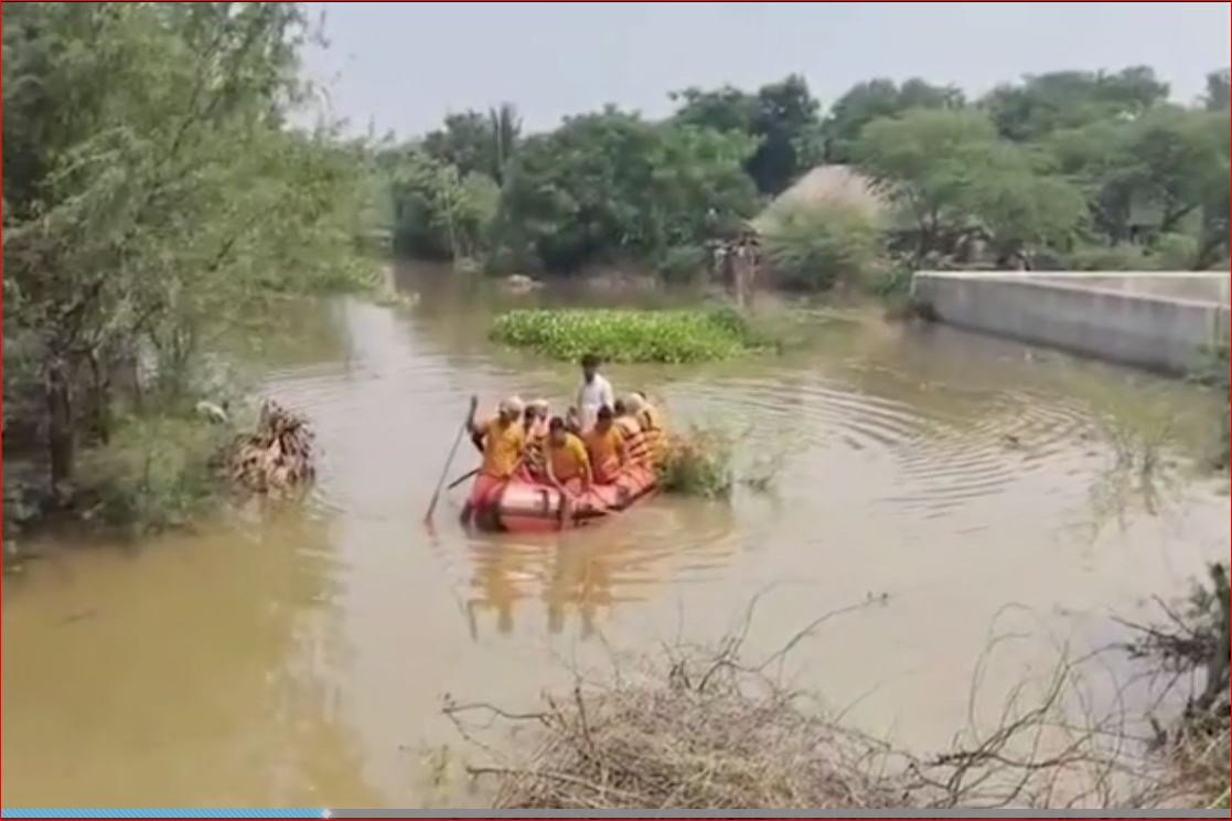 ଭଦ୍ରକ ବାସୁଦେବପୁର ବ୍ଲକରେ ପଞ୍ଚମ ବନ୍ୟାର ତାଣ୍ଡବ