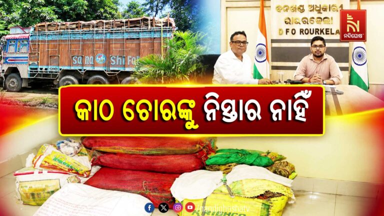 ରାଉରକେଲାରେ ଆକ୍ସନ ମୋଡ୍‌ରେ ବନ ବିଭାଗ, ଜବତ ହେଲା ୩୦ ଟନ୍‌ ଚୋରା କାଠ ଓ ୧.୨ ଟନ୍‌ କେନ୍ଦୁପତ୍ର