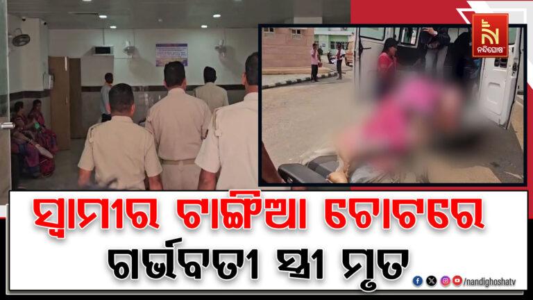 ମଦ୍ୟପ ସ୍ୱାମୀର ଟାଙ୍ଗିଆ ଚୋଟରେ ଗର୍ଭବତୀ ସ୍ତ୍ରୀ ମୃତ