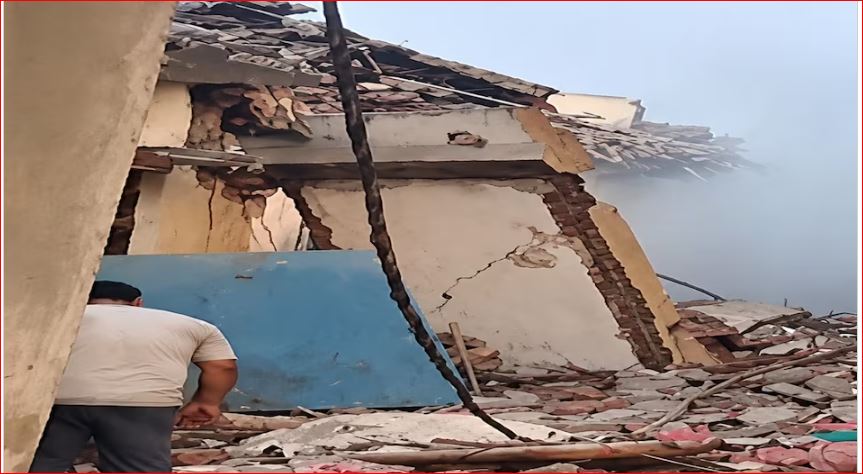 ଉତ୍ତର ପ୍ରଦେଶ ପ୍ରୟାଗରାଜରେ ଫାଟିଲା LPG ସିଲିଣ୍ଡର