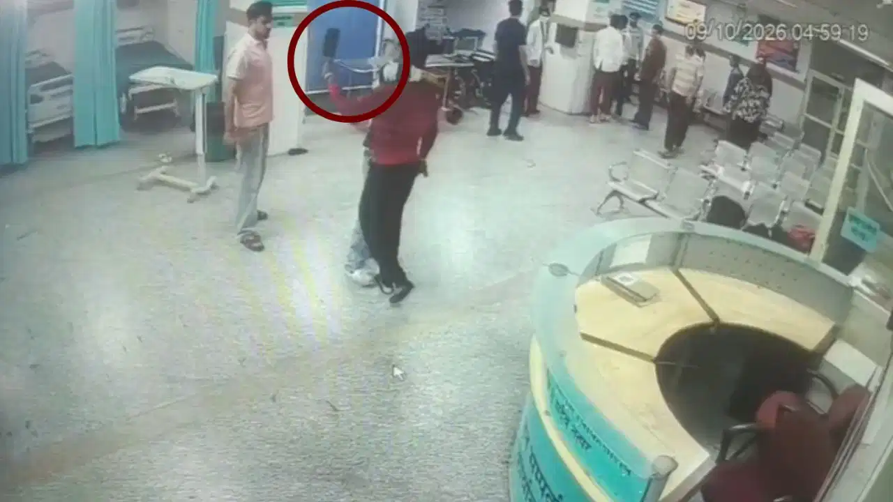 ଡୁନ୍ ହସ୍ପିଟାଲରେ ଆତଙ୍କ, ଭାଇରାଲ୍ ହେଲା CCTV ଭିଡିଓ